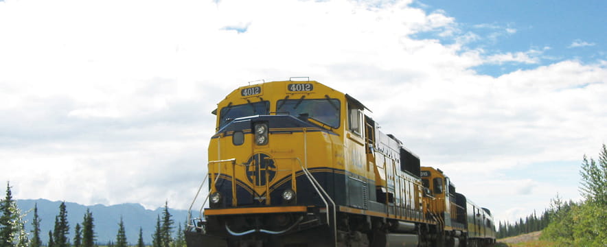 アラスカ鉄道 列⾞ ⾞体