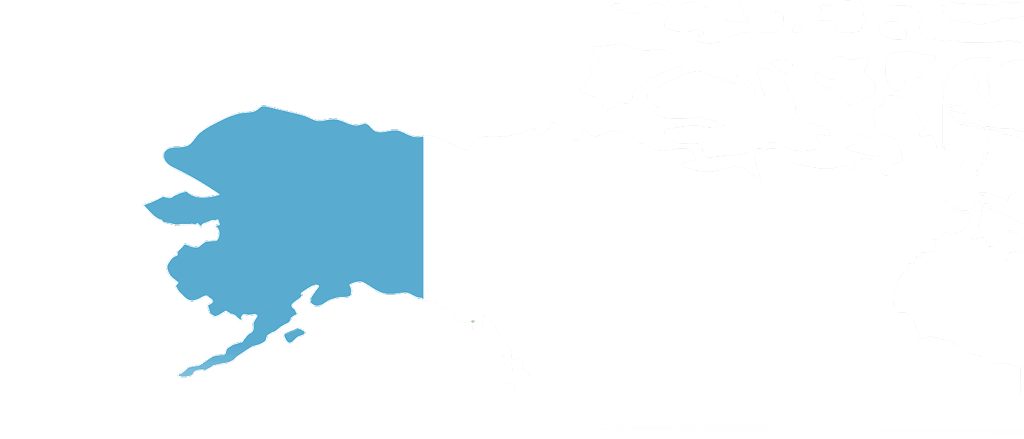 アラスカのMAP