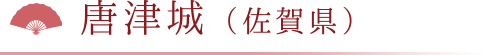 唐津城（佐賀県）