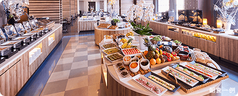 ホテルアムステルダム ハウステンボス|朝食一例