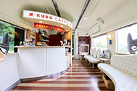 JR九州のキャラクター くろちゃんと楽しい列車の旅